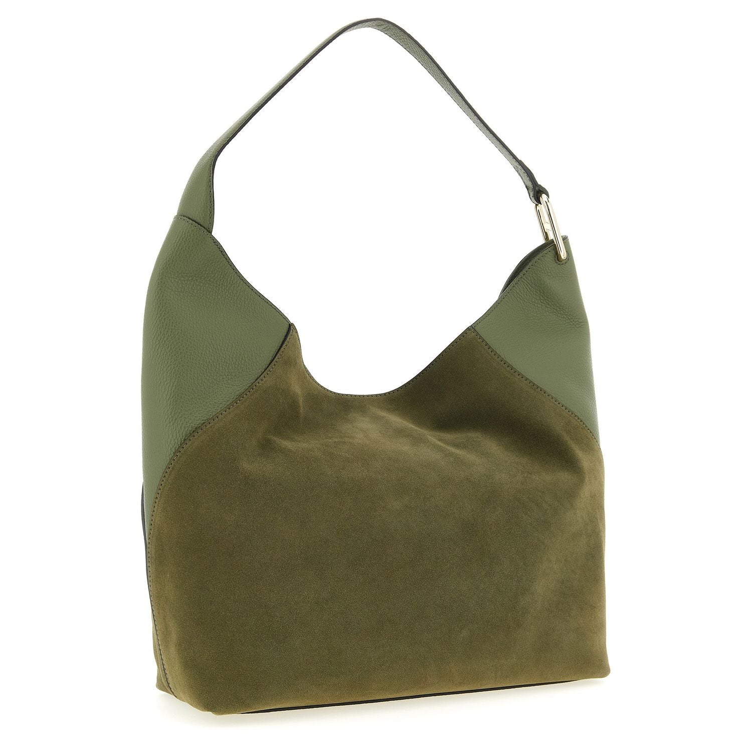 Furla Bicolor Calfskin Shoulder Bag