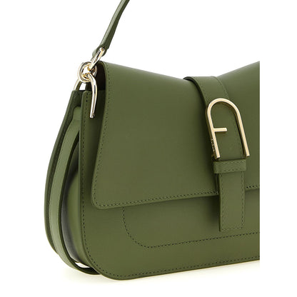 Furla Bicolor Calfskin Shoulder Bag