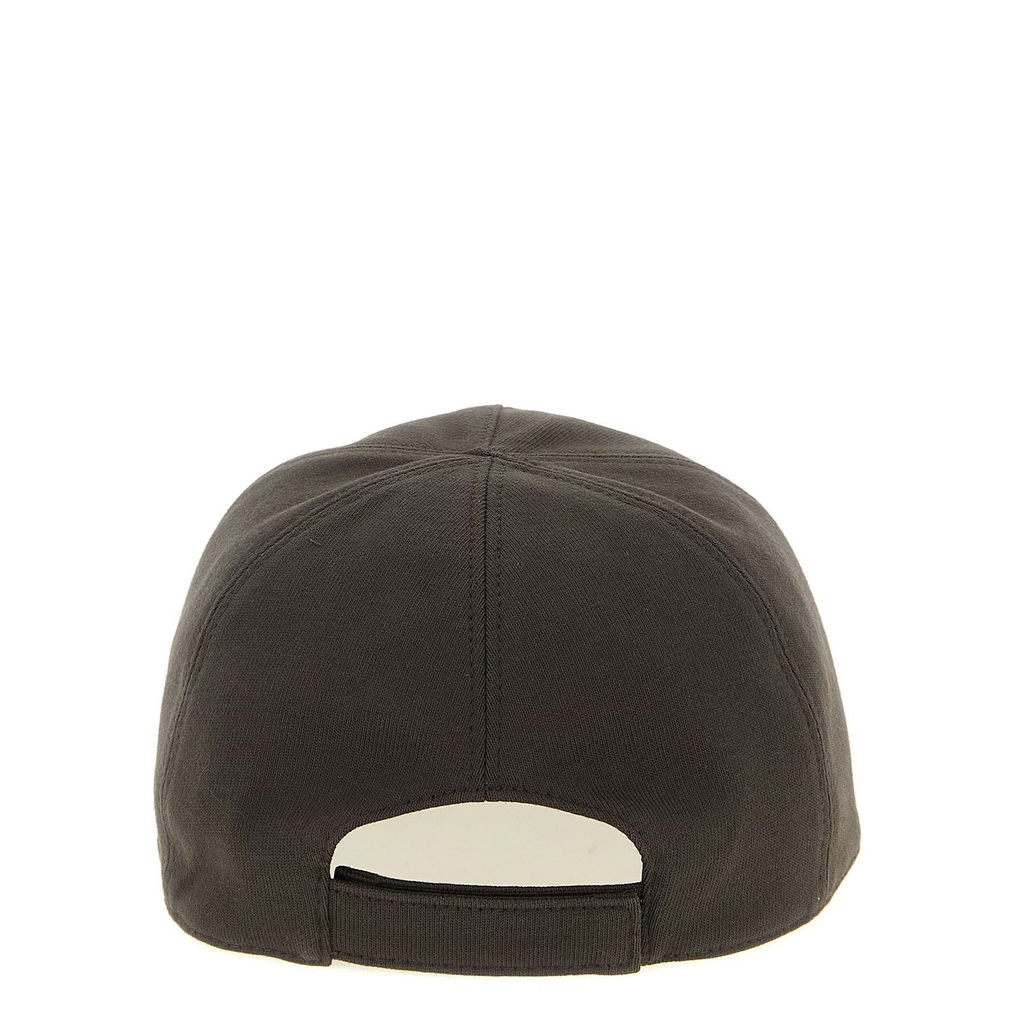 Rick Owens Brown Cotton Cap (Baseball Hat)