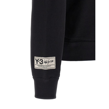 Y-3 Black Cotton Sweatshirt