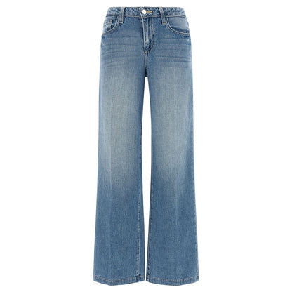 L'Agence Blue Cotton Jeans Denim