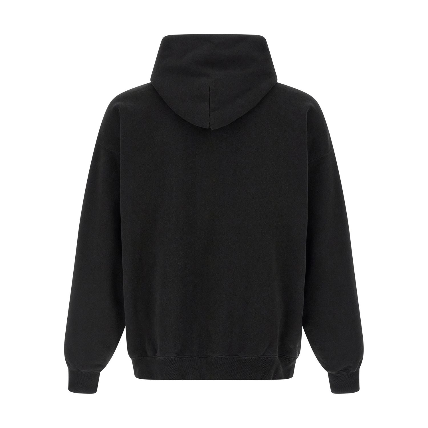 Balenciaga Black Cotton Sweatshirt