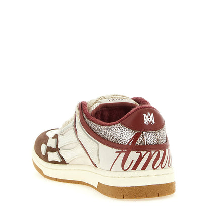 Amiri Multicolor Bovine Leather Low Top Sneakers