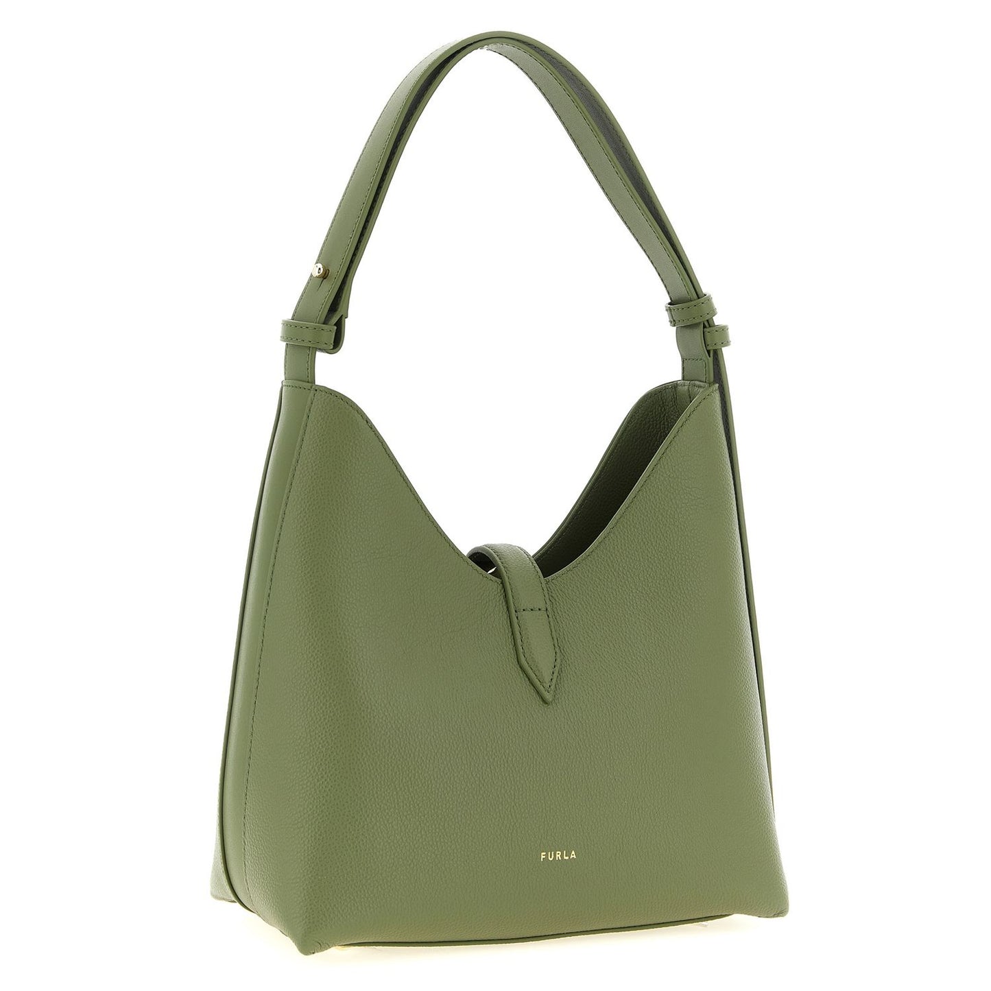Furla Bicolor Calfskin Shoulder Bag