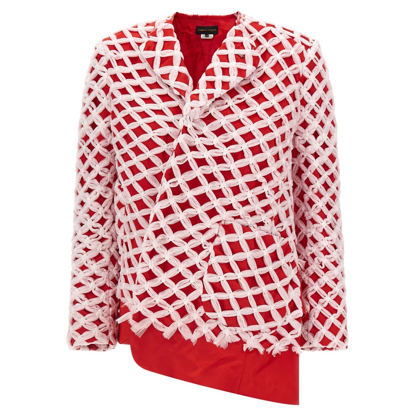 Comme Des Garçons Multicolor Polyester Blazer