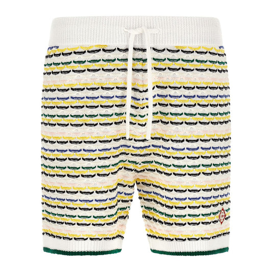 Casablanca Multicolor Cotton Bermuda Shorts