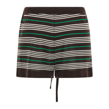 P.A.R.O.S.H. Brown Wool Bermuda Shorts