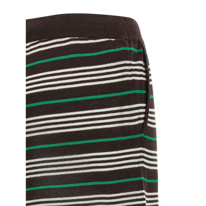 P.A.R.O.S.H. Brown Wool Bermuda Shorts