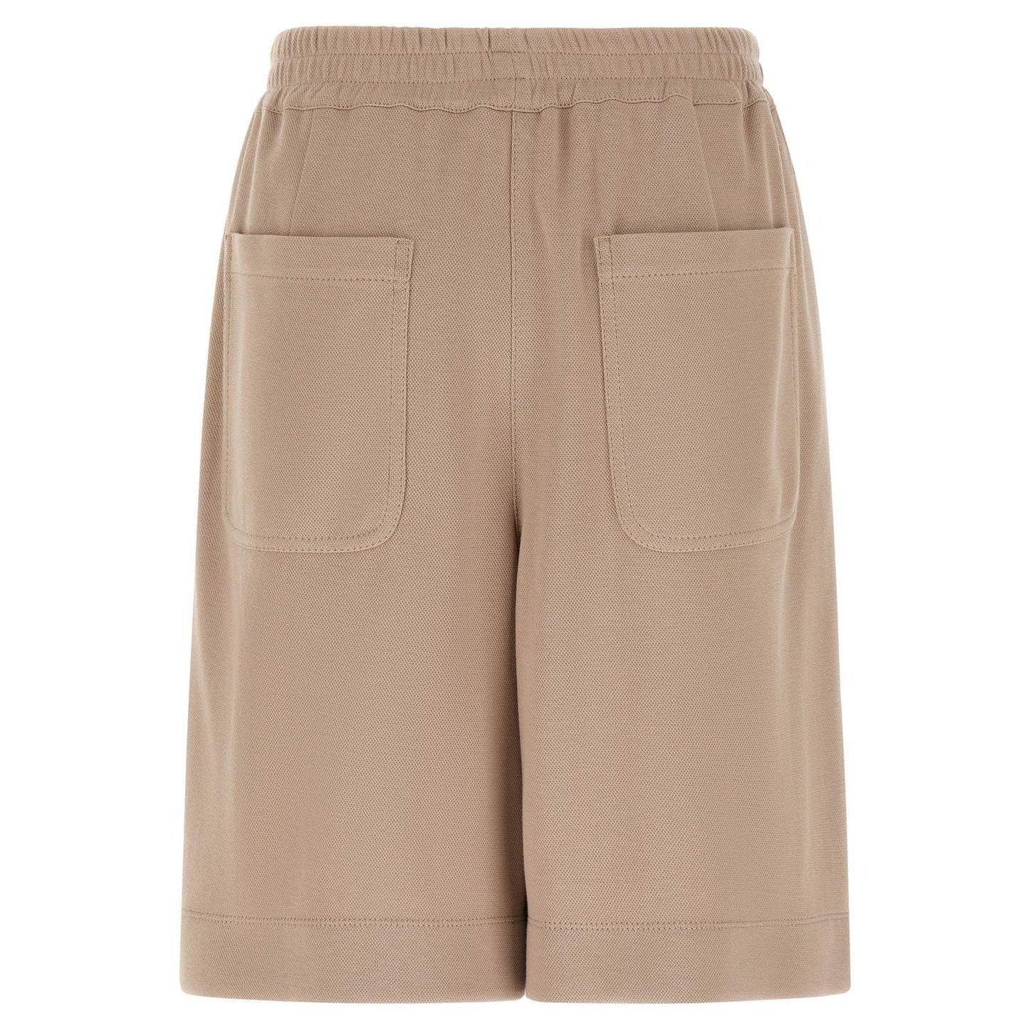 Brunello Cucinelli Brown Cotton Bermuda Shorts