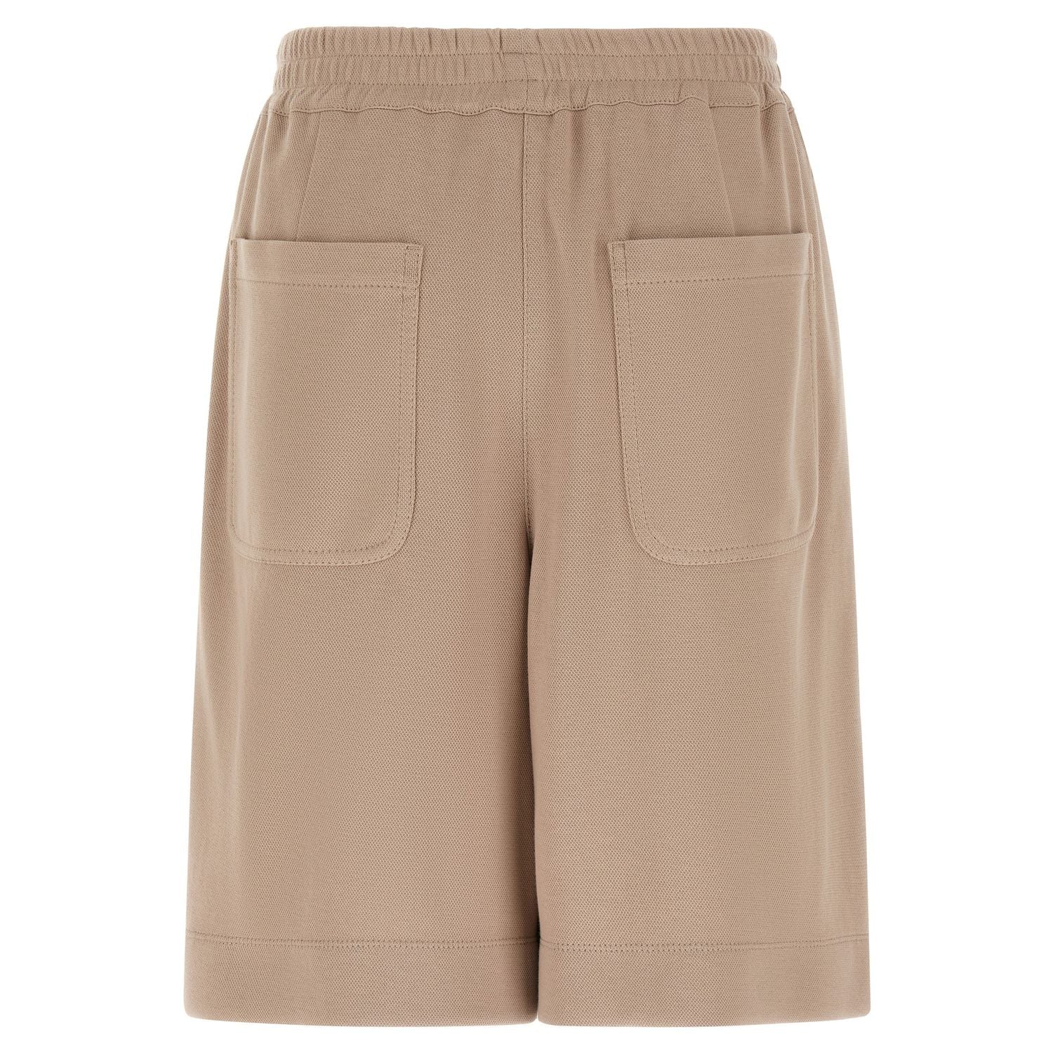 Brunello Cucinelli Brown Cotton Bermuda Shorts