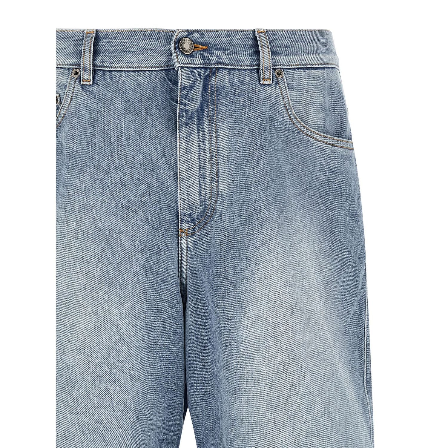 Dolce & Gabbana Blue Cotton Bermuda Shorts