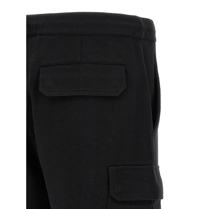 Brunello Cucinelli Black Cotton Bermuda Shorts