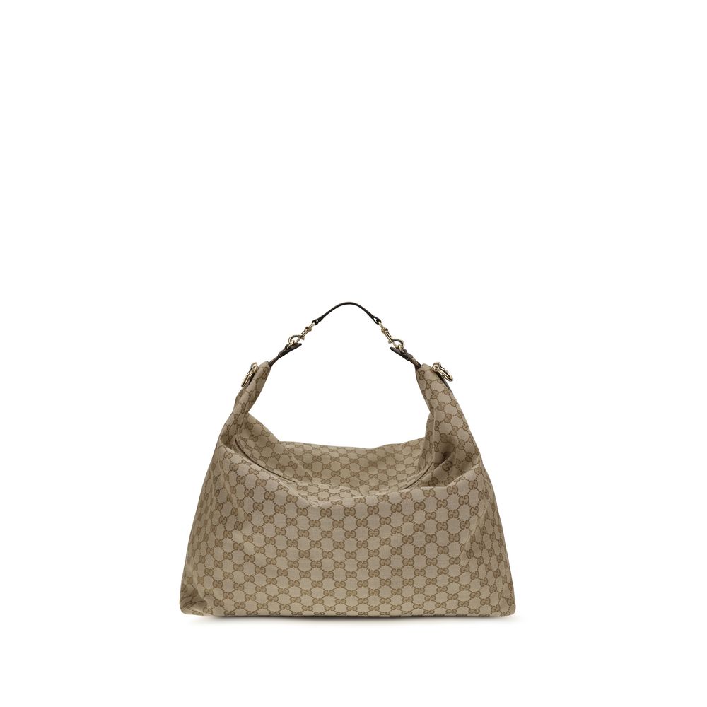 Gucci Beige Fabric Shoulder Bag
