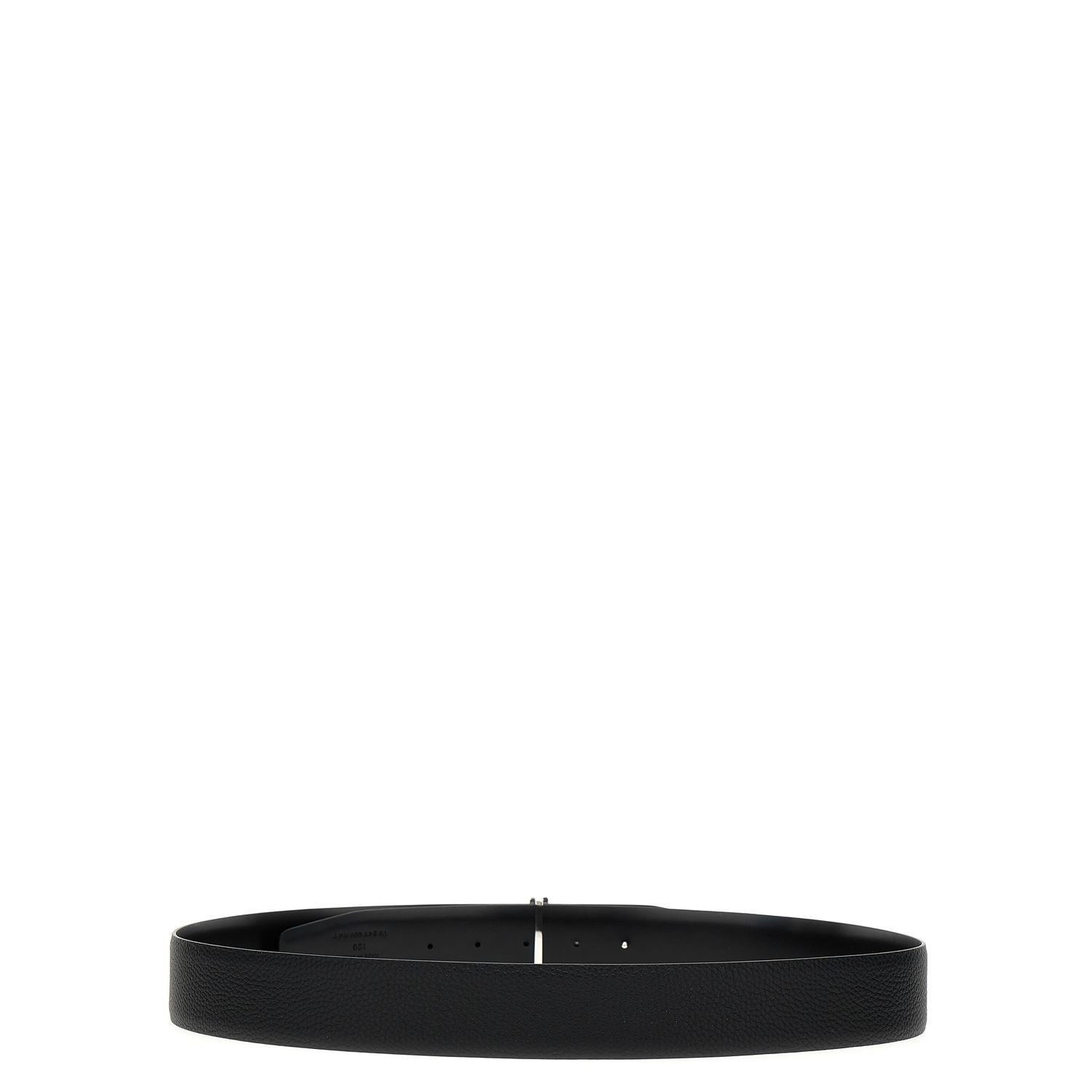Tom Ford Black Calfskin Regular Belt