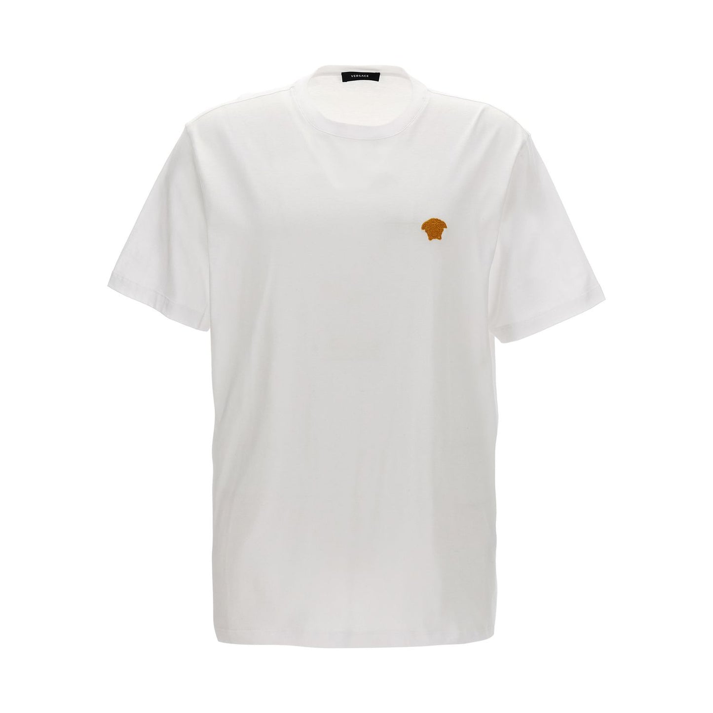 Versace White Cotton T-Shirt