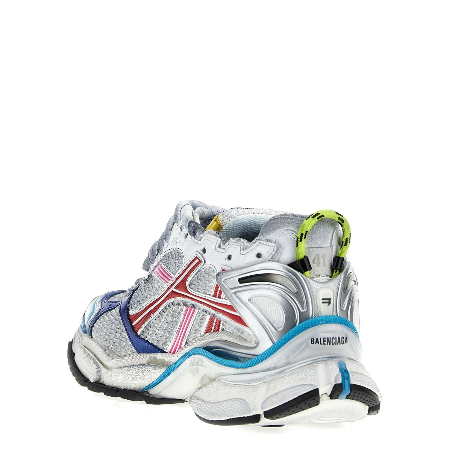 Balenciaga Multicolor Polyester Athletic Sneakers