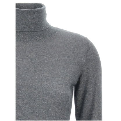 Brunello Cucinelli Gray Cashmere Cardigan