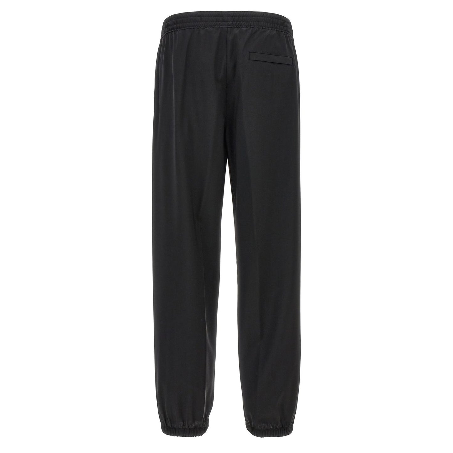 Givenchy Black Virgin Wool Casual Pants