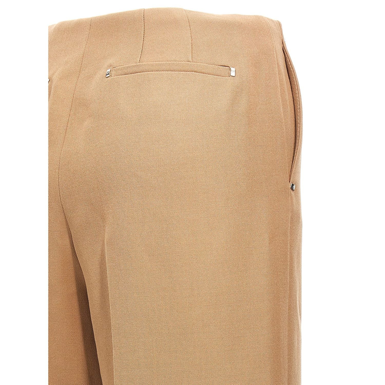 Fendi Beige Wool Dress Pants