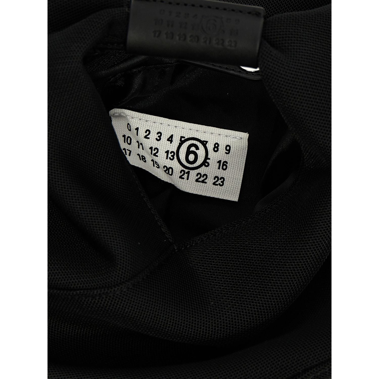 MM6 Maison Margiela Black Polyester Crossbody Bag