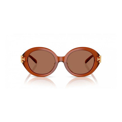 Tory Burch Brown Acetate Sunglasses