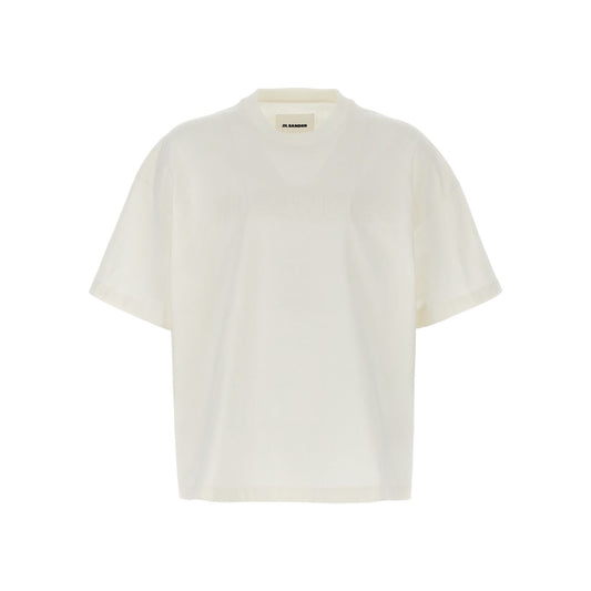 Jil Sander White Cotton T-Shirt
