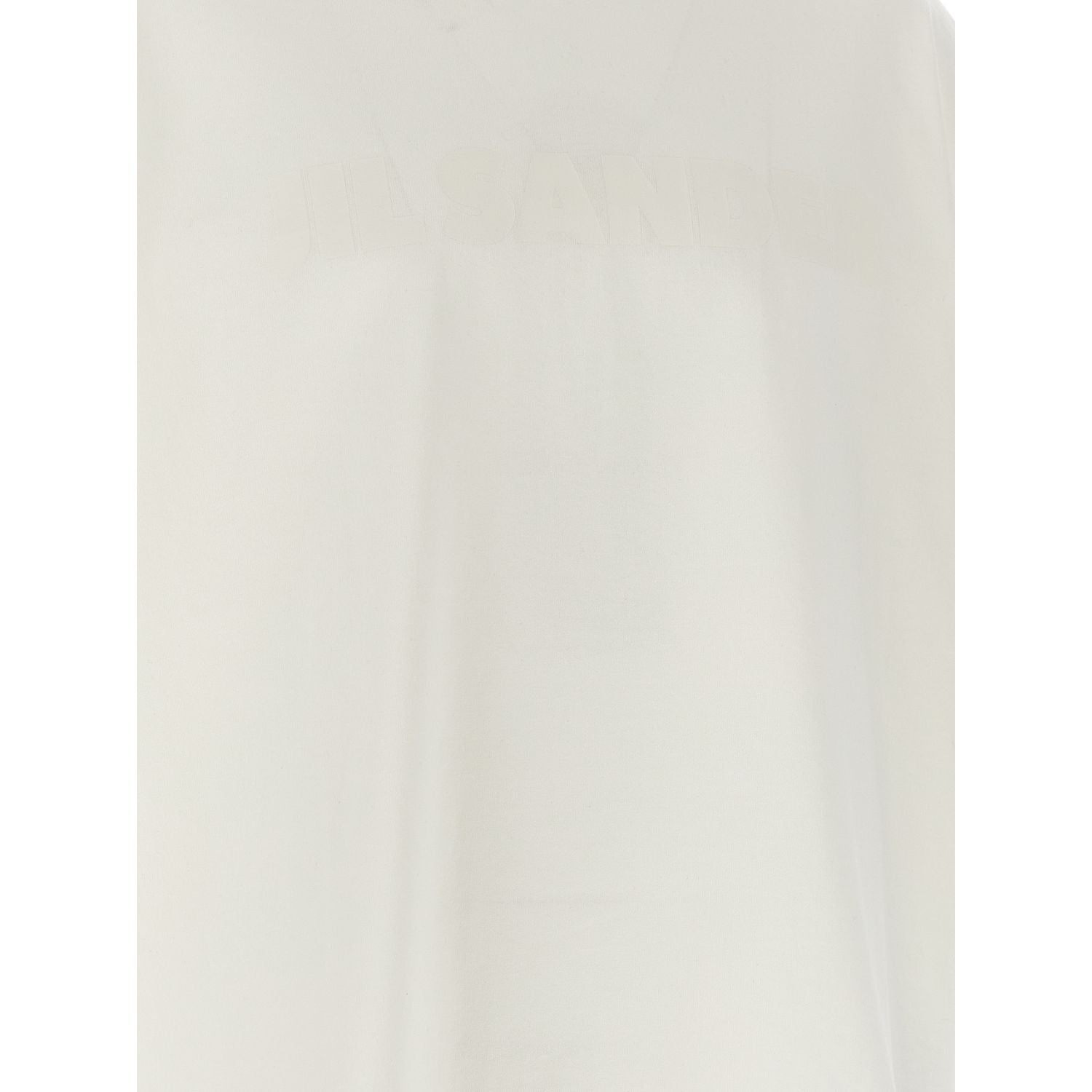 Jil Sander White Cotton T-Shirt