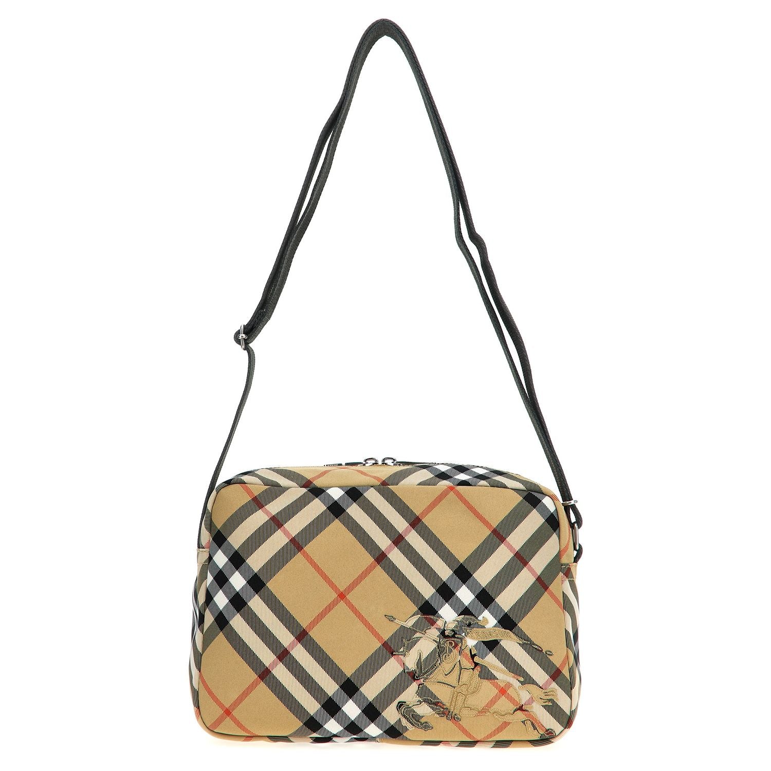 Burberry Beige Polyester Crossbody Bag