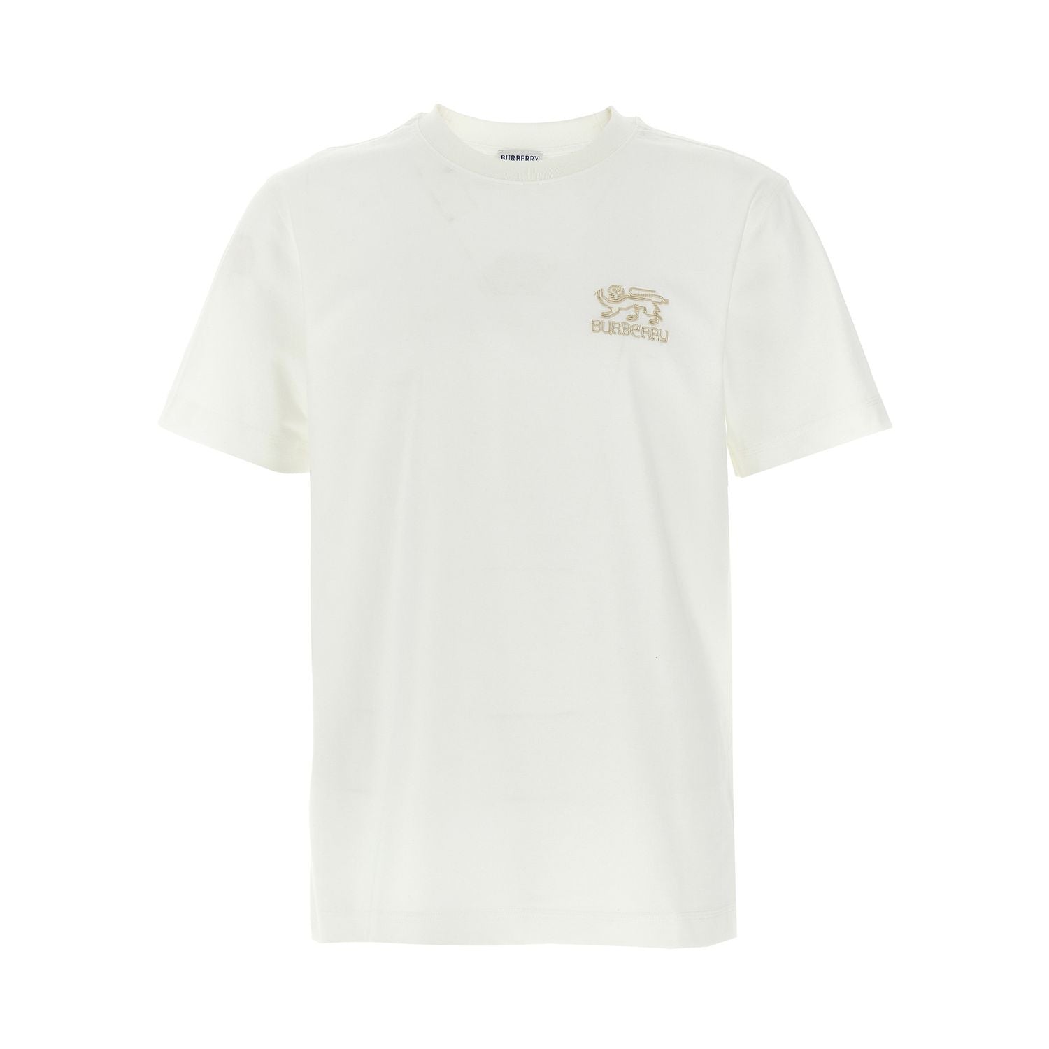 Burberry White Cotton T-Shirt