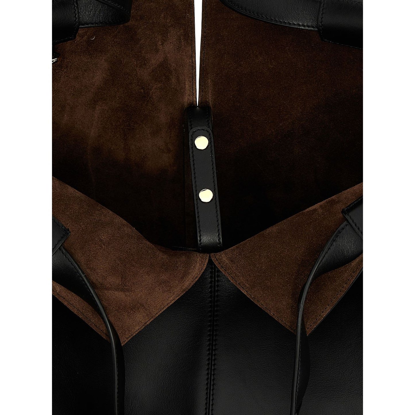 Tod's Black Calfskin Tote Bag