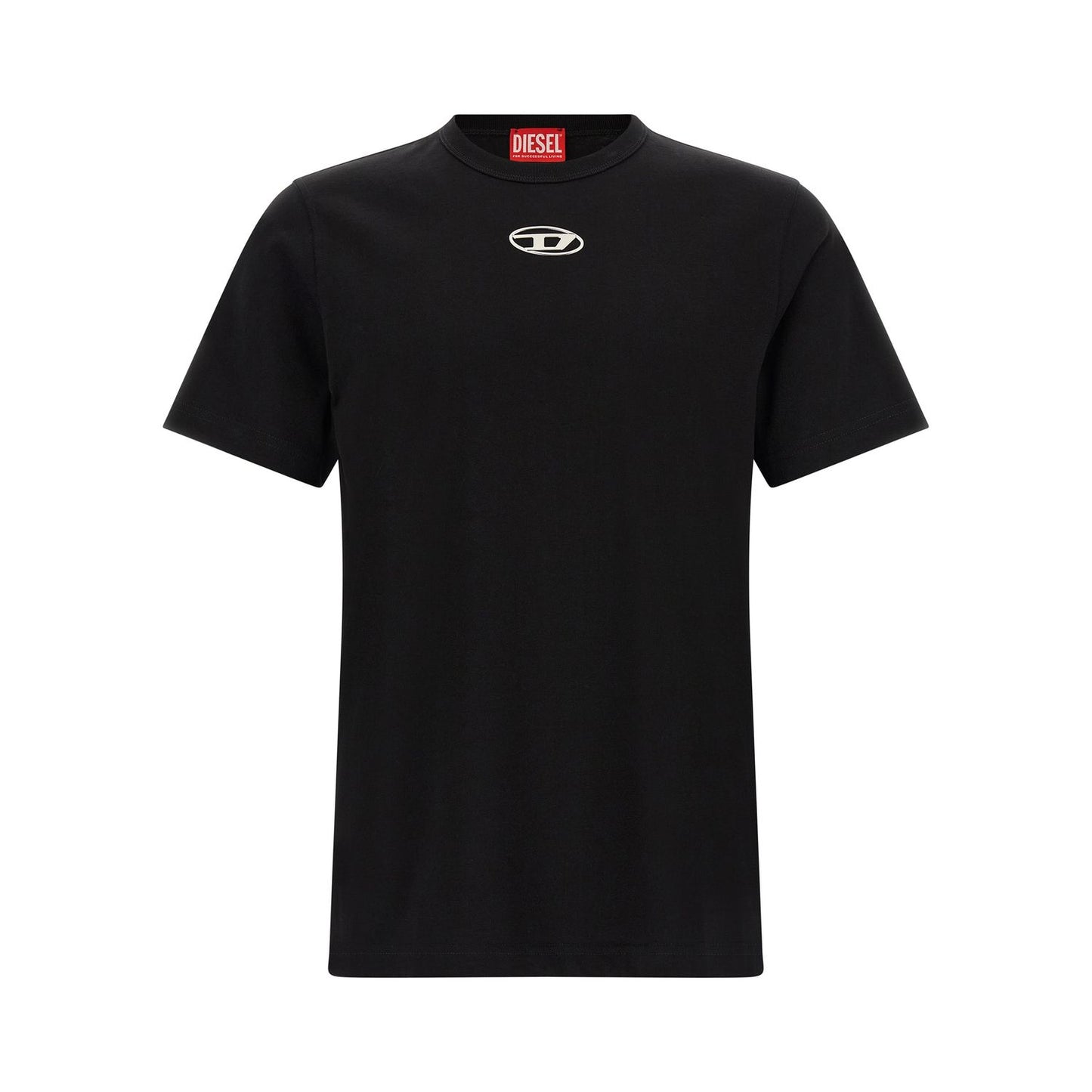 Diesel Black Cotton T-Shirt