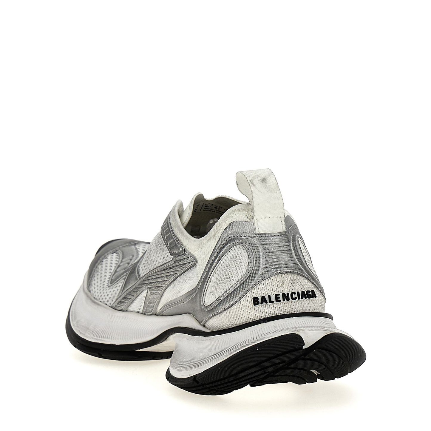Balenciaga Gray Polyester Athletic Sneakers
