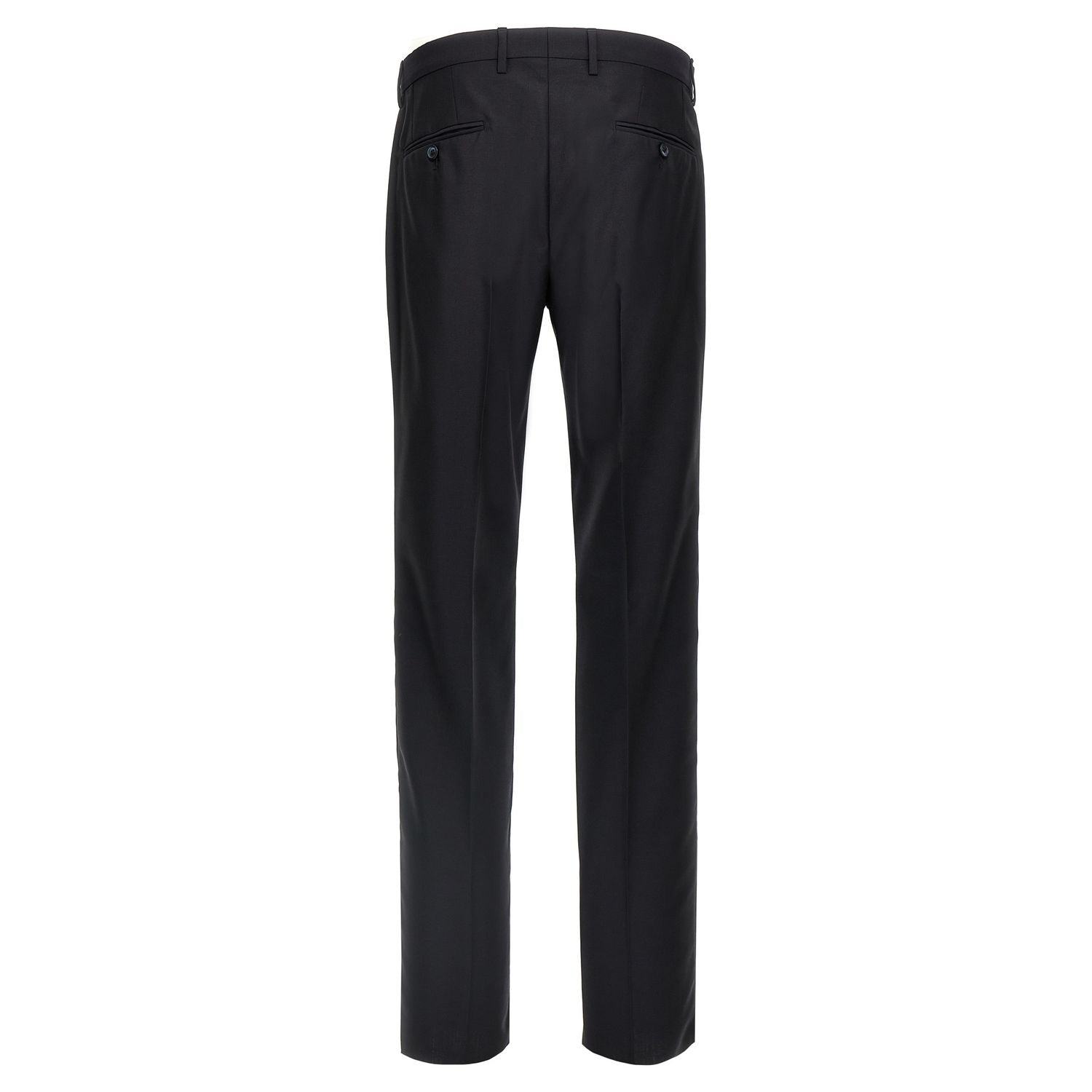 Dolce & Gabbana Blue Virgin Wool Two-Piece Suit