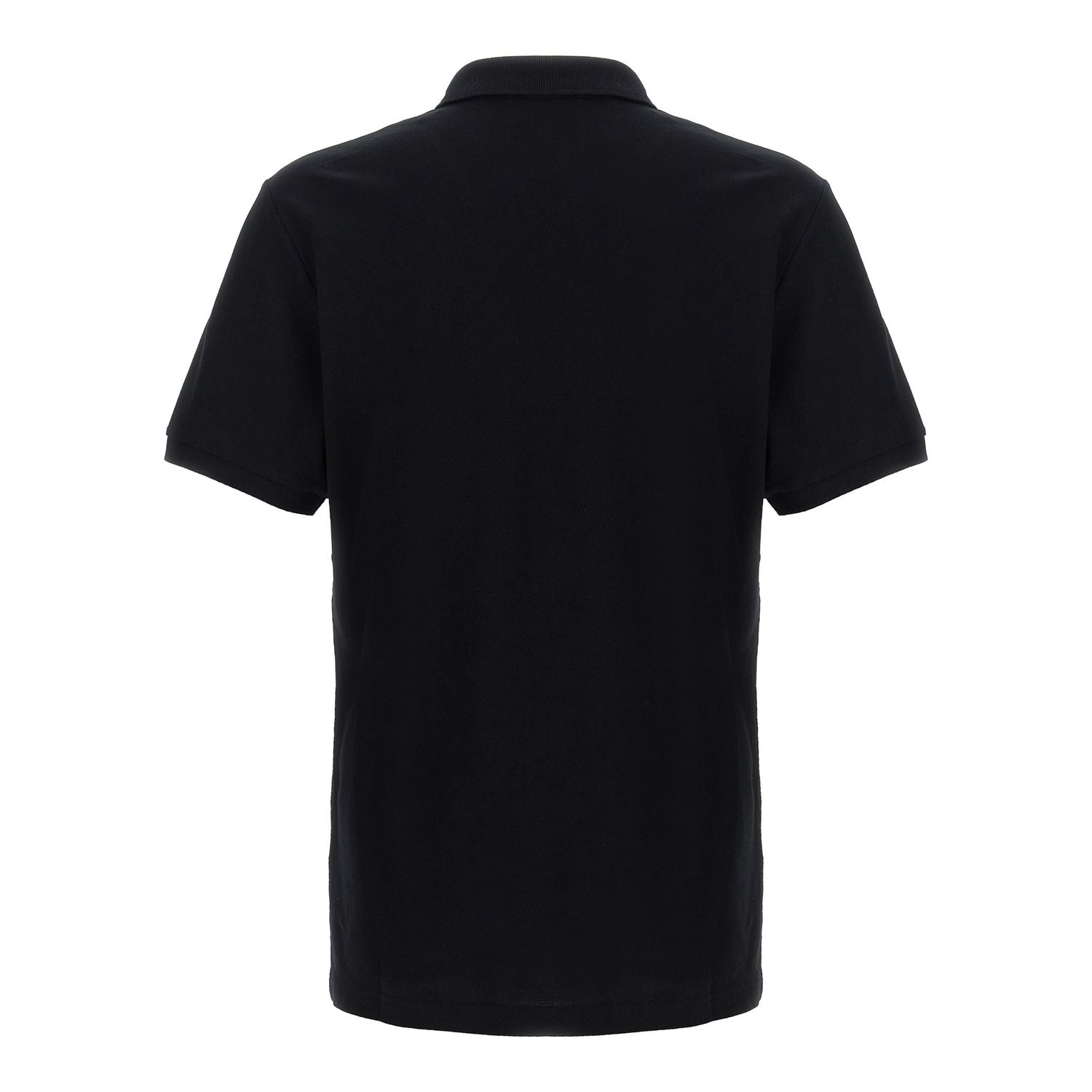 Moschino Black Cotton Polo Shirt