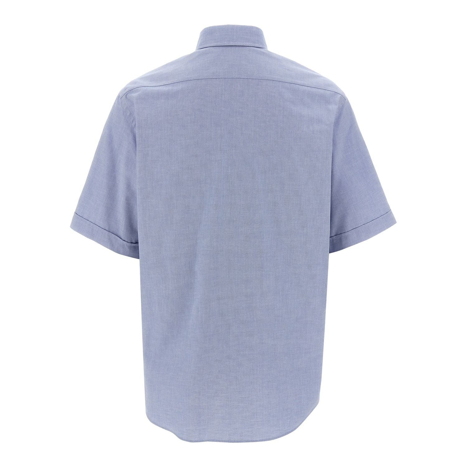 Fendi Blue Cotton Blouse