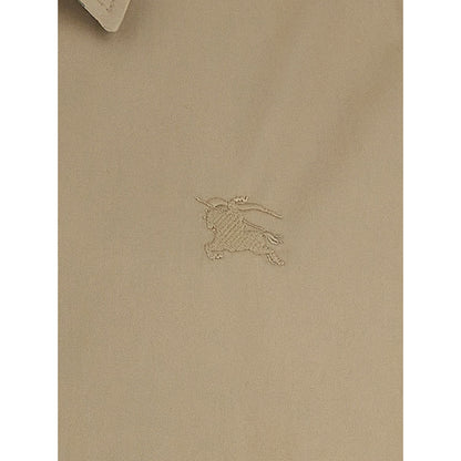 Burberry Beige Cotton Full-Length Jacket