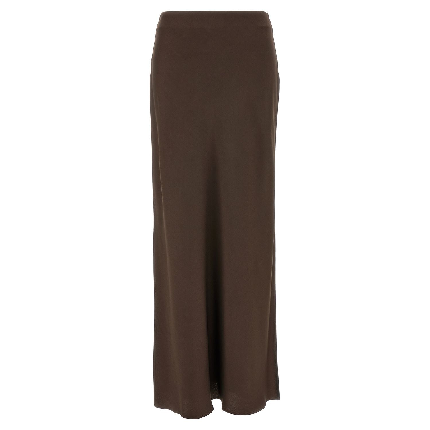 Brunello Cucinelli Brown Acetate Mini Skirt