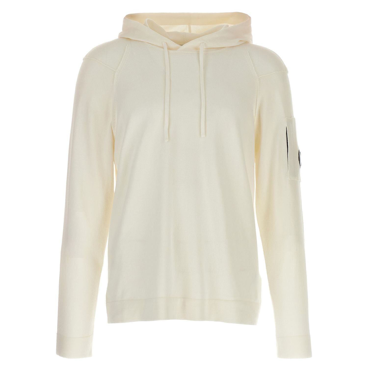 C.P. Company White Cotton Sweatshirt