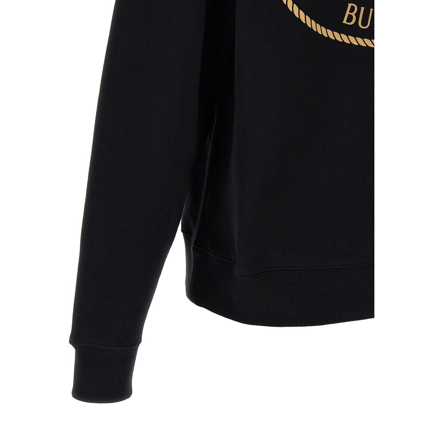 Burberry Black Cotton Sweatshirt