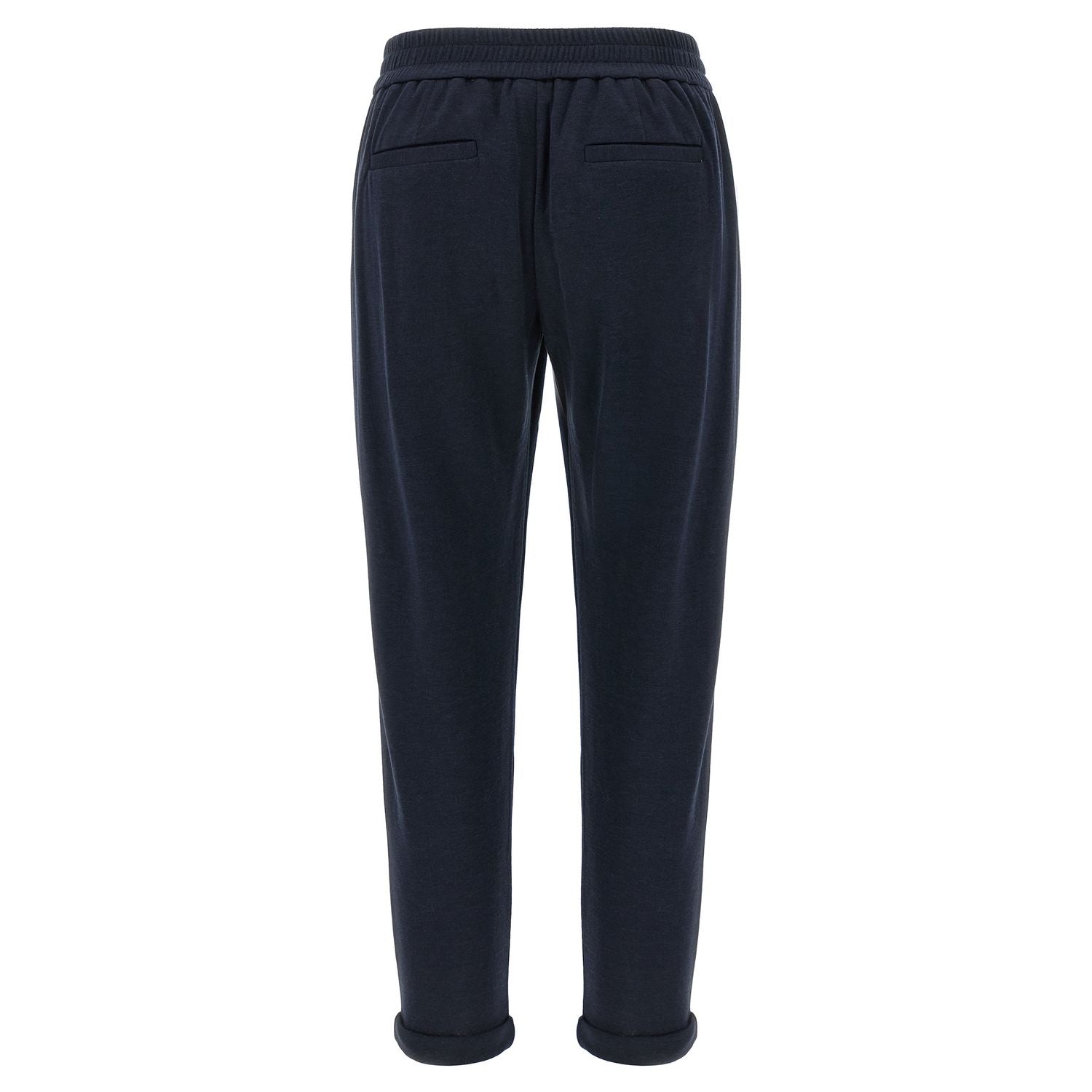 Brunello Cucinelli Blue Cotton Joggers (Workout Pants)