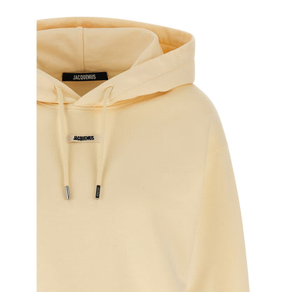 Jacquemus Beige Cotton Hoodie