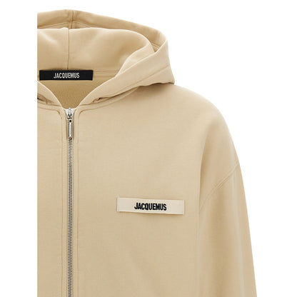 Jacquemus Beige Cotton Sweatshirt