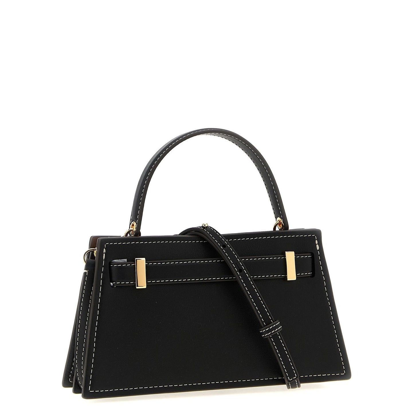 Tory Burch Black Cowhide Handbag
