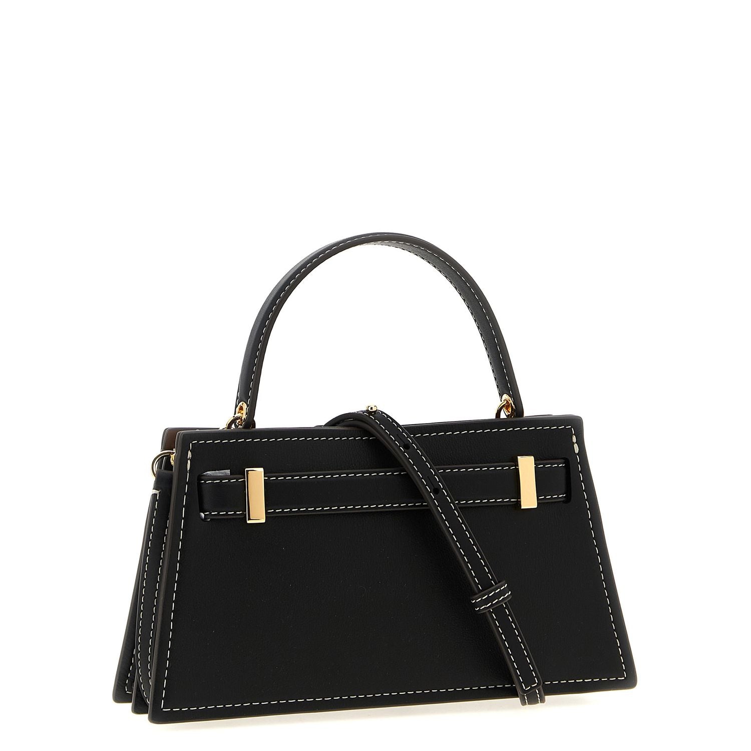 Tory Burch Black Cowhide Handbag