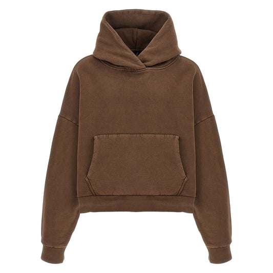 Entire Studios Brown Cotton Sweatshirt