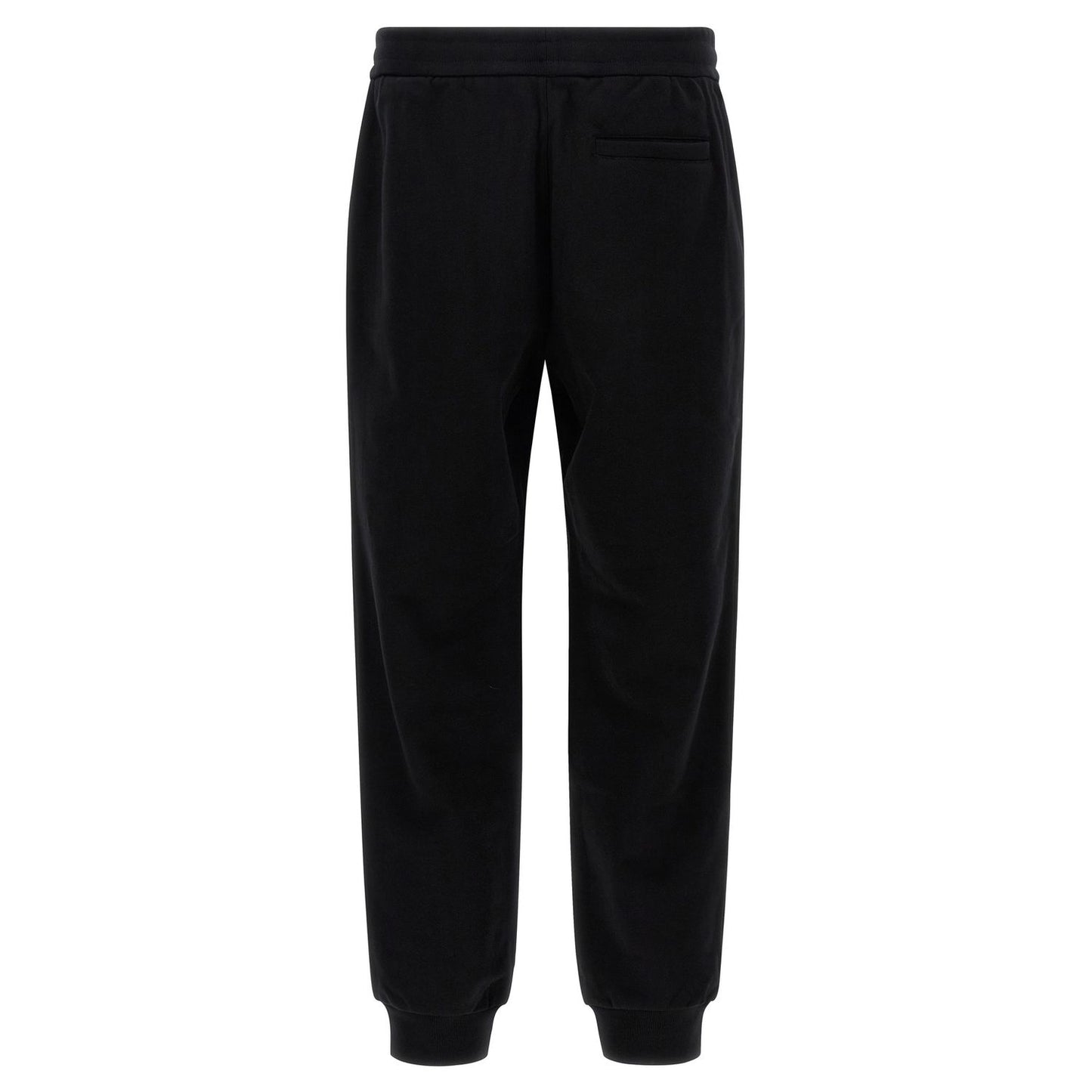 Versace Black Cotton Joggers (Workout Pants)