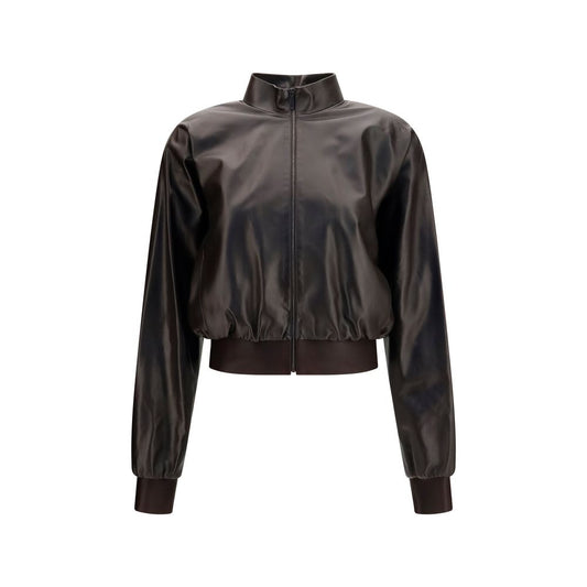 Gucci Brown Lamb Ovis Aries Bomber