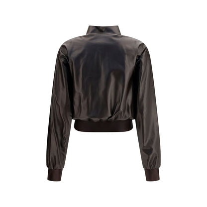 Gucci Brown Lamb Ovis Aries Bomber