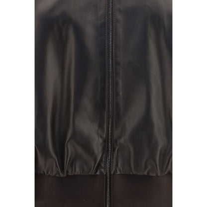 Gucci Brown Lamb Ovis Aries Bomber