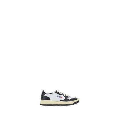 Autry White Calf Leather Bos Taurus Athletic Sneakers